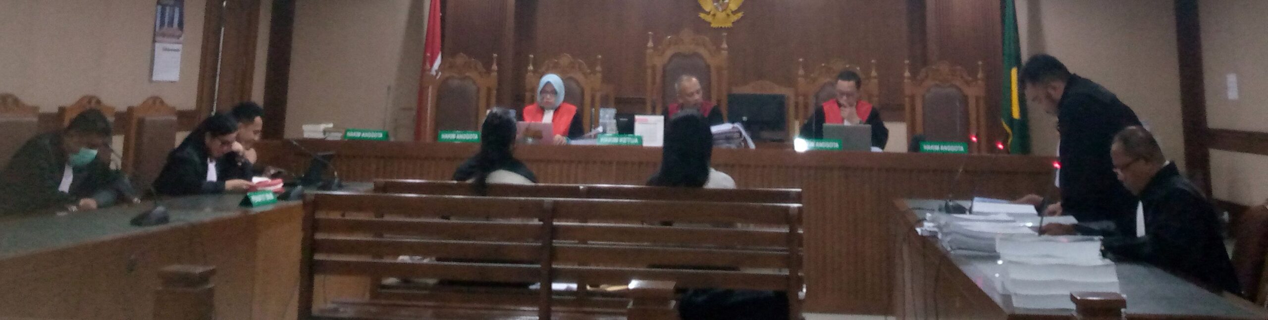 Kuasa Hukum Terdakwa Maria Lastry Gultom dan Li Putri Nazara Bacakan Nota Pembelaan (Pledoi)